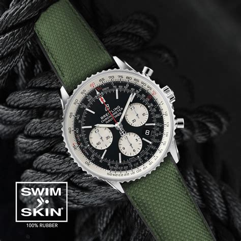 breitling strap rubber